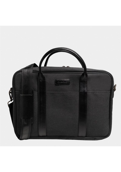 Çantaş Retro Kanvas 35x23 Evrak Ve Laptop Çantası 13 İnç Siyah