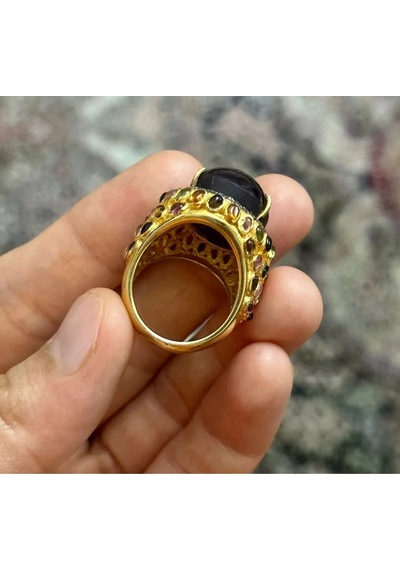Star Ruby Elmas Yüzük 084