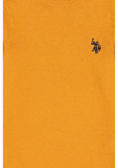 U.s. Polo Assn. Erkek Çocuk Hardal Kazak /triko 50294188-vr072
