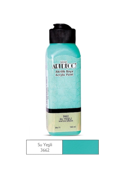 Artdeco Su Yeşili Akrilik Boya 140 Ml