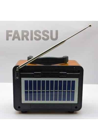 Everton Rt-751 Nostaljik Tasarımlı Bluetooth/solar/usb/tf Kart Destekli Am/fm/sw