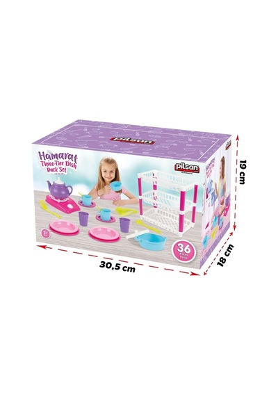 03 337 Pilsan 3 Katlı Hamarat Mutfak Seti - Aıaı-897557 1 Adet