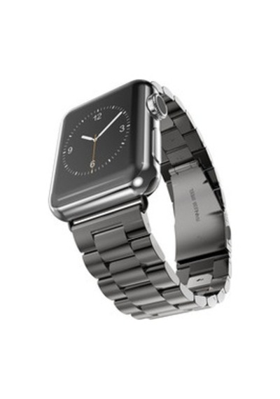 Apple Watch Uyumlu 40mm Krd-04 Metal Kordon - Siyah