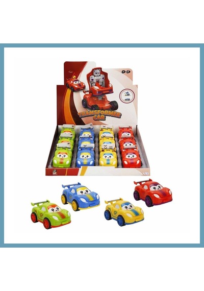 Maxx Wheels Robota Dönüşen Sürtmeli Araba Mbt06 Çok Renkli