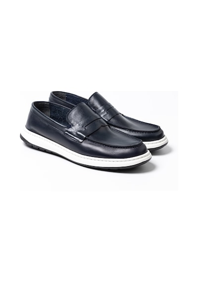 Navy Safari Oxford Klasik Erkek Diğer Ka-26y-e15304 John May Mars Shoe Mavi