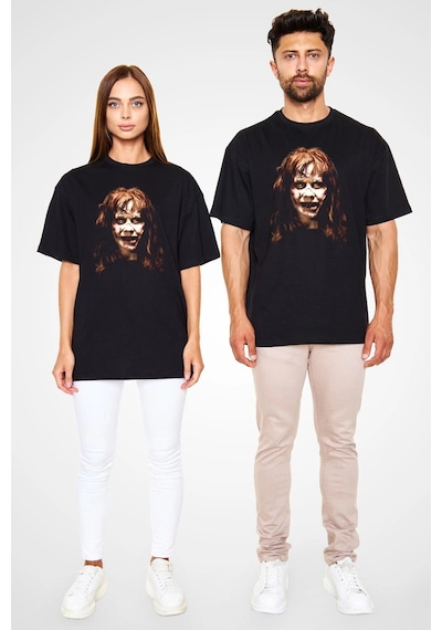 Adrift Ko Buta The Exorcist Siyah Unisex Oversize Tişört Os13198 Siyah