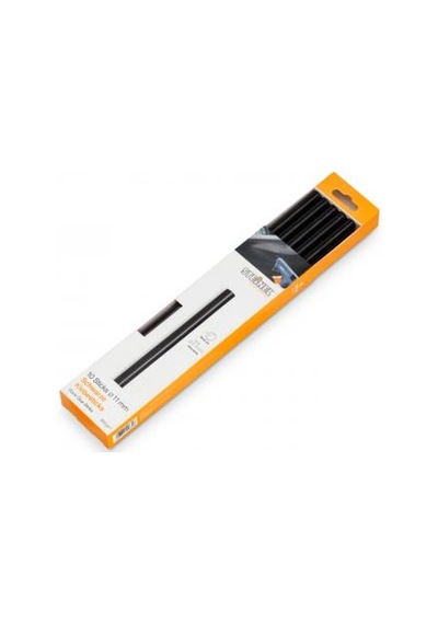 Steinel 006792 Siyah 11 MM Mum Silikon Çubuk 10 Adet