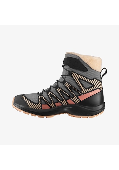 Salomon Xa Pro V8 Wınter Waterproof Çocuk Ayakkabı Pewter L47780000 Gri