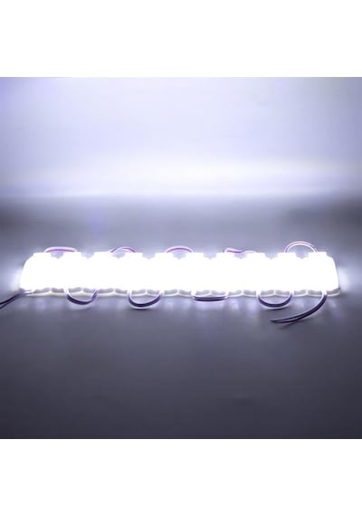 12 Volt 0.6 Watt Soğuk Beyaz 2835 65 X 25 Mm Ip65 120 Lümen 160 Derece Modül Led Adaptor Sec-Kumanda-Metraj Seç Yok-Kumanda-Yok