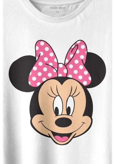 Mickey Mınnıe Mouse Çocuk Kız Baskılı Tişört Unisex T-shirt 001