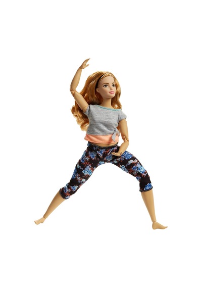 Barbie Sonsuz Hareket Bebeği Barbie Bebek Ftg84