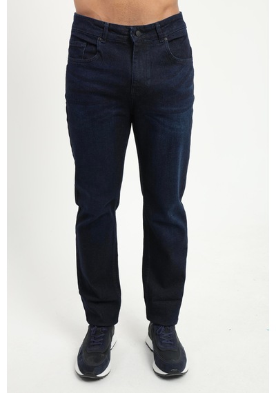 Erkek Regular Fit Lacivert Jean-19064