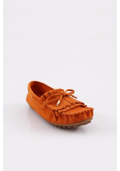 Dgn K118 Kadin Püskül Detayli Loafer Ayakkabi K118-1774-R6022 Turuncu Dgn K118 Kadin Püskül Detayli Loafer Ayakkabi K118-1774-R6022 Turuncu