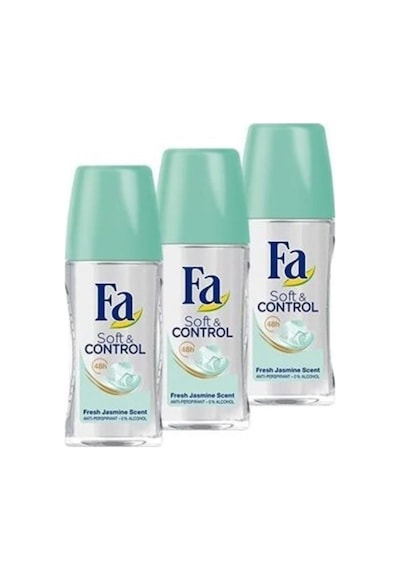 Fa Soft&Control Kadın Roll-On Deodorant 50 ML x 3