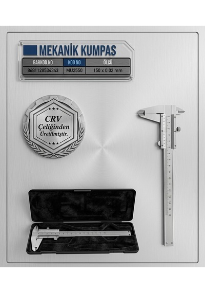 B.h.d Mekanik Kumpas 150mm