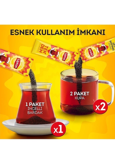 Lipton Anında Çay Tek Dem Klasik 2 x 10'lu