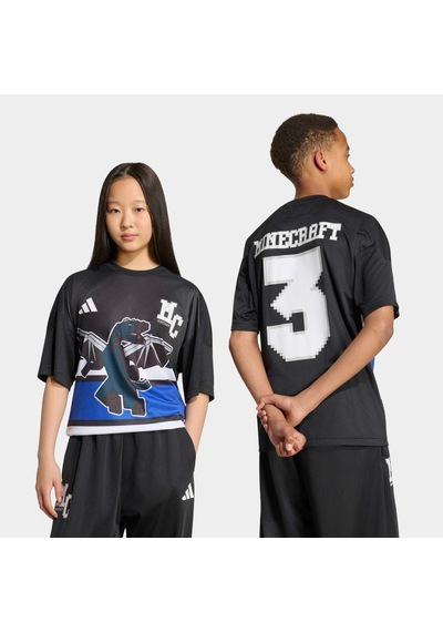 Adidas Minecraft Çocuk Siyah Eşofman Altı Kh3202