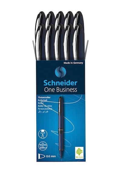 Schneider One Bussines Siyah 0.6 Roller  Kal.183001