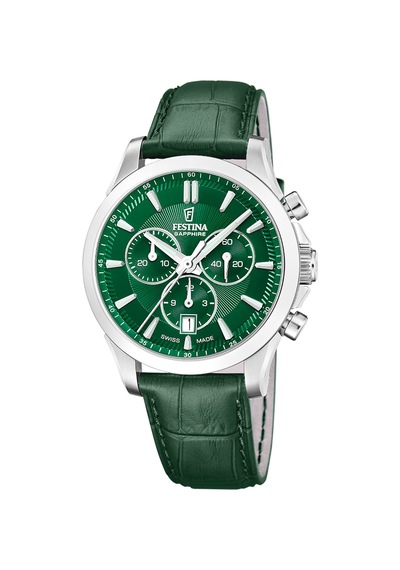 Festına Swıss F20094/4 Chrono Erkek Kol Saati Altın