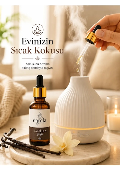 Biodamla Natural Vanilya Yağı 10 Ml