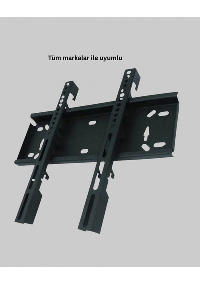 Ayarlanabilir 32-42 İnç Led Tv Duvar Askı Braketi 40 Kg Taşıma Çok Renkli