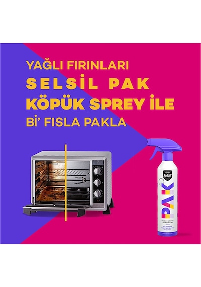 Selsil Pak Mucize Köpük Temizleyici 500 Ml