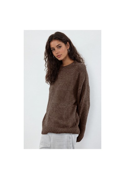 Maison Velora Kadın Kahverengi Bisiklet Yaka Oversize Basic Triko Kazak Kahverengi 923600247 Kahverengi Maison Velora Kadın Kahverengi Bisiklet Yaka Oversize Basic Triko Kazak Kahverengi 923600247 Kahverengi
