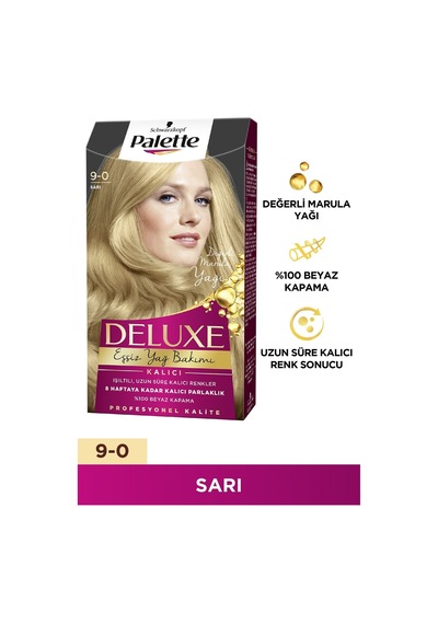Palette Saç Boyası 9 - 0 Sarı 6281031271070
