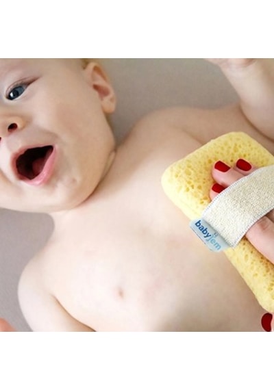 Yumuşak Dokulu Bebek Yıkama Süngeri, Hassas Ciltler İçin Ergonomik Tasarım 508 Yeşil