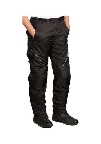 Tex 1095 Yandan Fermuarlı Motosiklet Pantolonu 64867 Siyah