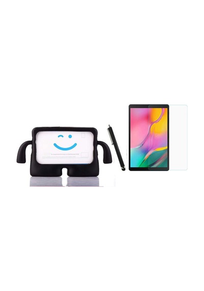 Samsung Galaxy Tab S6 Lite 10.4" Sm-p610 Kılıf Karakter Ibuy Silikon Kılıf + Ekran Koruyucu Arka Kapak
