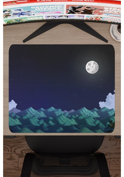 Terraria Kaymaz Dikişli Kauçuk Oyuncu Mousepad V4 - 48x40 Xl Gaming Mouse Pad Fare Altlığı