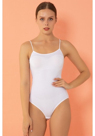 Miorre Modal Ince Askılı Çıtçıtlı Body
