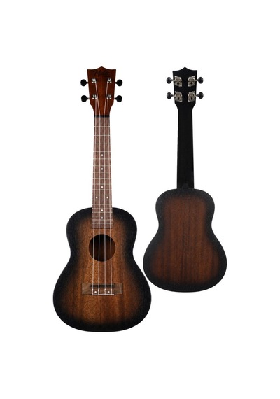 Midex Cnt-245sb Kaliteli Sunburs Maun Ağacı Concert Ukulele Seti