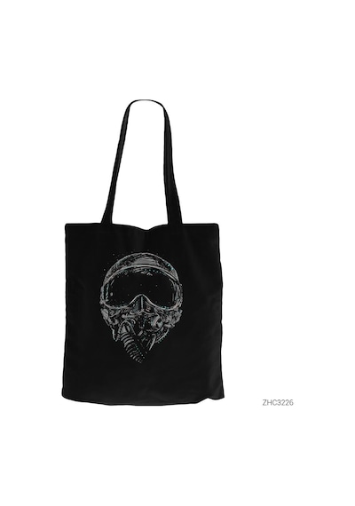 Defender Helmet Siyah Kanvas Bez Çanta Siyah
