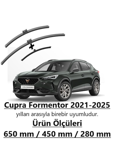 Cupra Formentor 2021-2025 Ön Ve Arka Muz Silecek Takımı