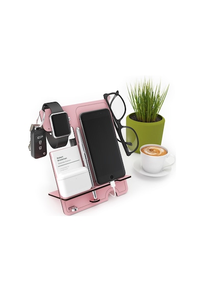 Quarter Masaüstü Organizer Ve Telefon Standı 2'li Set Ahşap Dosya Düzenleyici Dekoratif Dairesel Evrak Rafı Pembe - 901034195 Pembe Quarter Masaüstü Organizer Ve Telefon Standı 2'li Set Ahşap Dosya Düzenleyici Dekoratif Dairesel Evrak Rafı Pembe - 901034195 Pembe