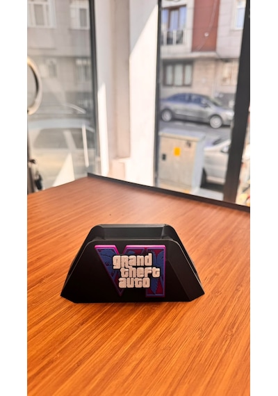 Gta Vı Temalı Ps5 Kol Standı Özel Tasarım Kontrolcü Standı