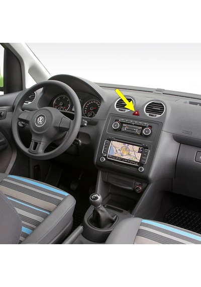 VW Touran 2011-2015 Dörtlü Flaşör Düğmesi İkaz Tuşu 1T0953509B