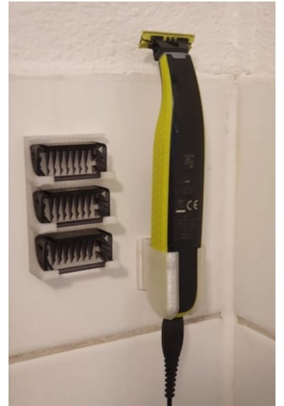 Philips Oneblade Organizer Kutu Ve Üç Tarak İçin Tutucu