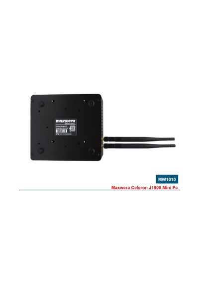 Maxwera MW1010 J1900 4 GB 128 GB SSD Free Dos Mini PC