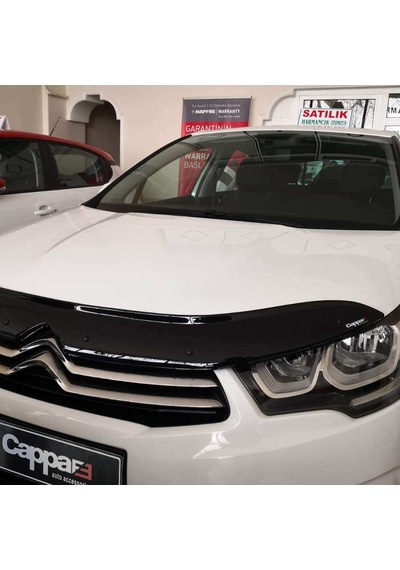 Cappafe Citroen C4 Ön Kaput Koruyucu 4Mm Abs 2011-2018 4Mm