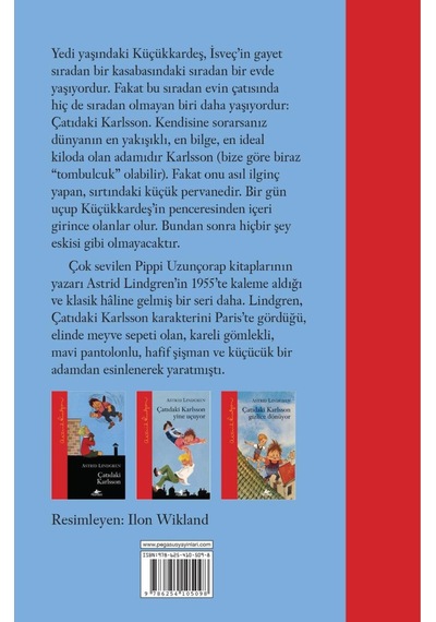 Çatıdaki Karlsson Ciltli - Çatıdaki Karlsson Serisi 1