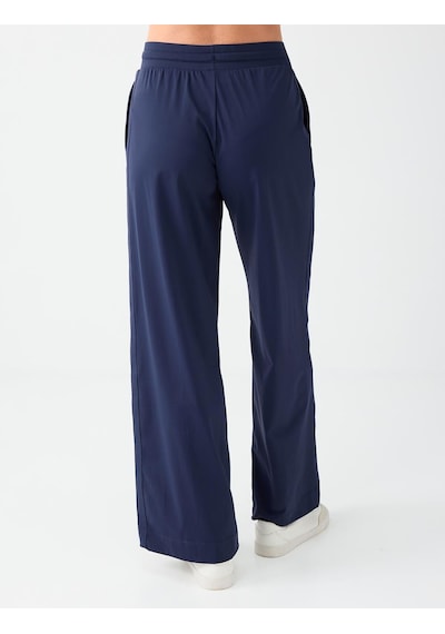 Jimmy Key Lacivert Cep Detaylı Beli Lastikli Örme Pantolon 6sw186585494