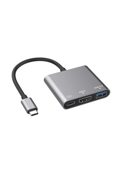 Enkado Ekd-tp43, Type-c To Hdmı+pd+usb 3.0 Çevirici