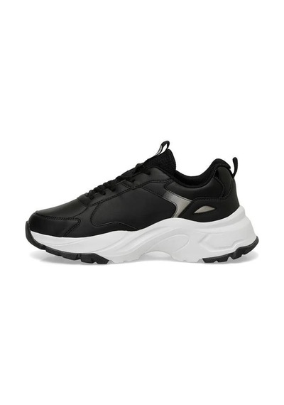Kinetix Valeria Pu W 4pr Kadın Sneaker Siyah Beyaz Siyah