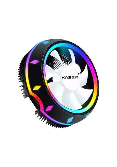 Xaser Cl-286 Ufo Rgb Cpu Fan Lga 775/115x/1200/1700/am2/am3 İslemci Fanı