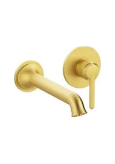 VitrA Origin A4288925 Cl 2 D'li Ankastre Lavabo Bataryası Fırçalı Altın