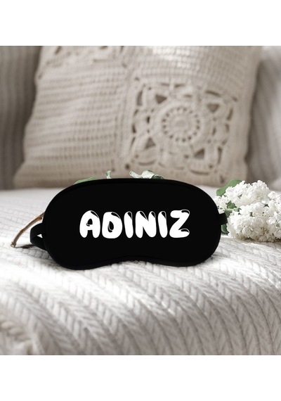 Bk Gift Kişiye Özel Sevgili Tasarımlı Pamuklu Yastık Kılıfı Ve Göz Bandı Çift Uyku Seti-14, Tasarım Ev Tekstili, Uyku Bandı, Ev Hediyesi