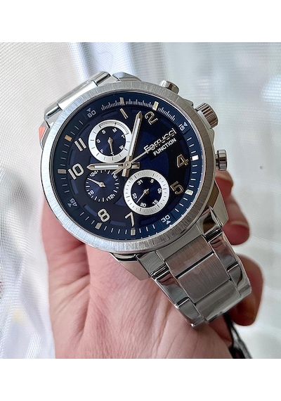 Ferrucci Fc 63314 Fonksiyonlu Çelik Kordon Trend Erkek Kol Saati